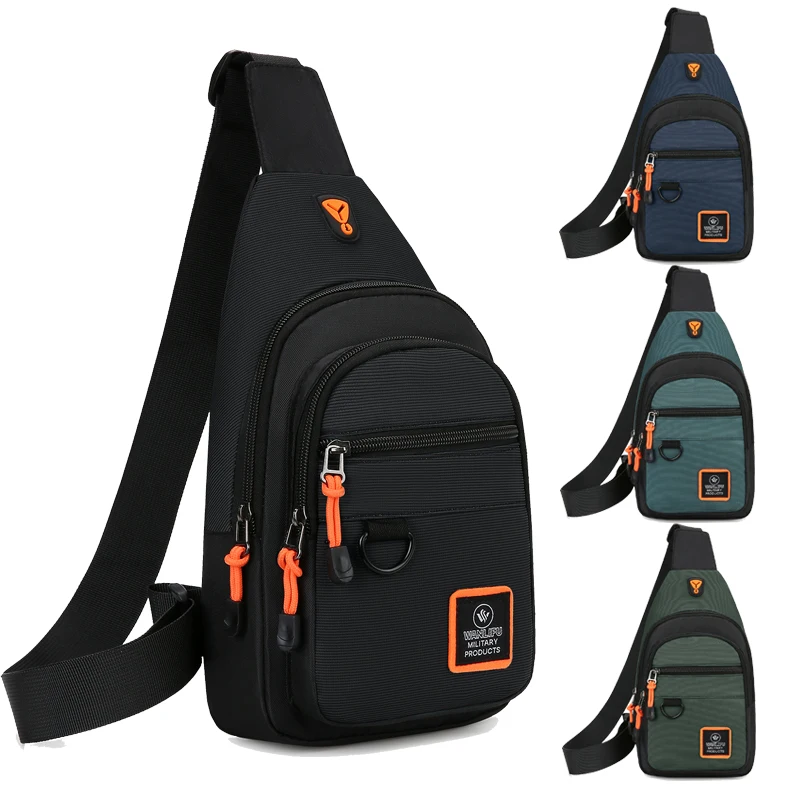 Cycling Commuter Backpack - กระเป๋าคาดอกผู้ชายรุ่นใหม่ กระเป๋าสะพายไหล่สำหรับกิจกรรมกลางแจ้ง เดินป่า ปั่นจักรยาน กันน้ำ กระเป๋าสะพายข้างสำหรับกีฬา
