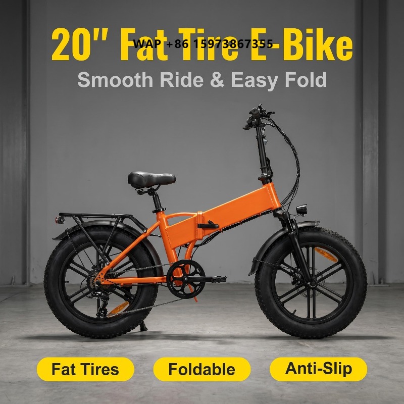 Commuter Cycling - จักรยานไฟฟ้าพับได้ขนาด 20 นิ้ว 500 วัตต์ 48