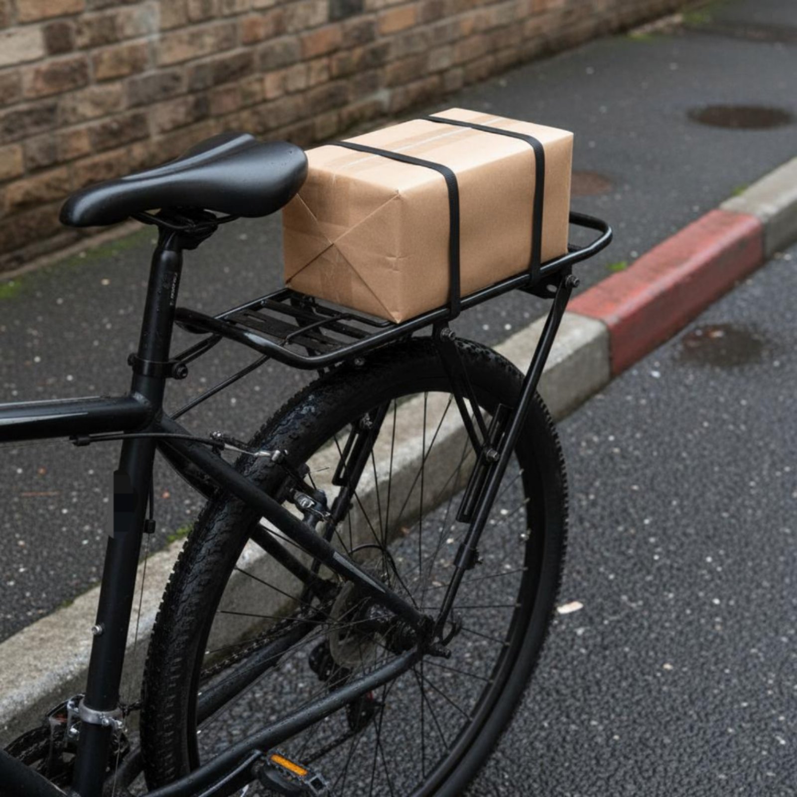 Commuter Cycling - แร็คจักรยานแบบปลดเร็ว แร็คจักรยานด้านหลังแบบปรับได้ ที่วางสัมภาระสำหรับจักรยานสองล้อ อุปกรณ์ปั่นจักรยานน้ำหนักเบาสำหรับการเดินทาง