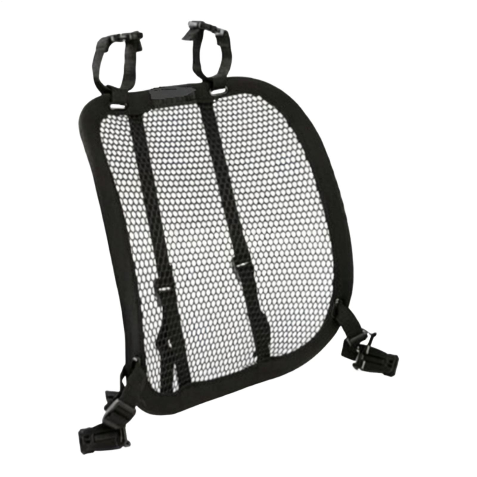 Cycling Commuter Backpack - แผ่นเสริมระบายอากาศสำหรับกระเป๋าเป้สะพายหลังแบบสากล 1 ชิ้น โครงตาข่ายระบายอากาศ ปรับได้ สำหรับกิจกรรมกลางแจ้ง