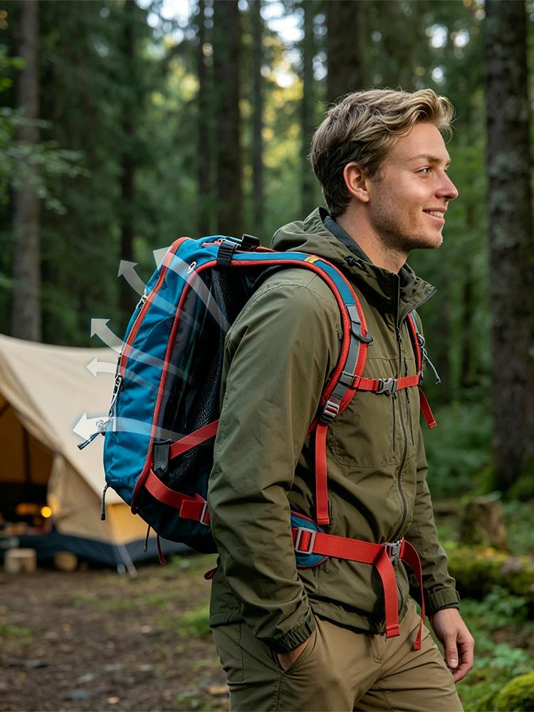 เบาะระบายอากาศสำหรับกระเป๋าเป้ - Cycling Commuter Backpack บทวิจารณ์และราคา