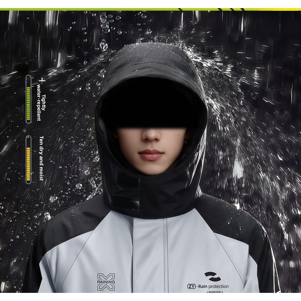 ชุดกันฝนสำหรับมอเตอร์ไซค์แบบสอ - Cycling Commuter Rain Gear บทวิจารณ์และราคา