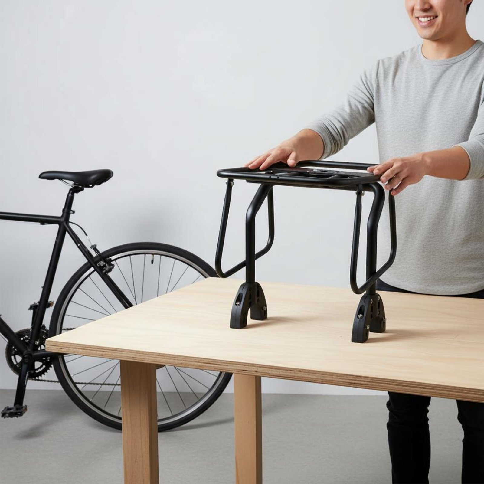 แร็คจักรยานแบบปลดเร็ว ติดตั้งง - Commuter Cycling บทวิจารณ์และราคา
