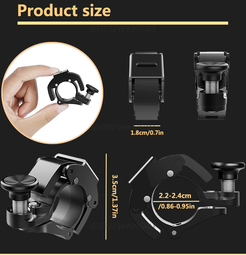 ซ่อนกระดิ่งจักรยาน MTB จักรยาน - Bell Handlebar Ring บทวิจารณ์และราคา
