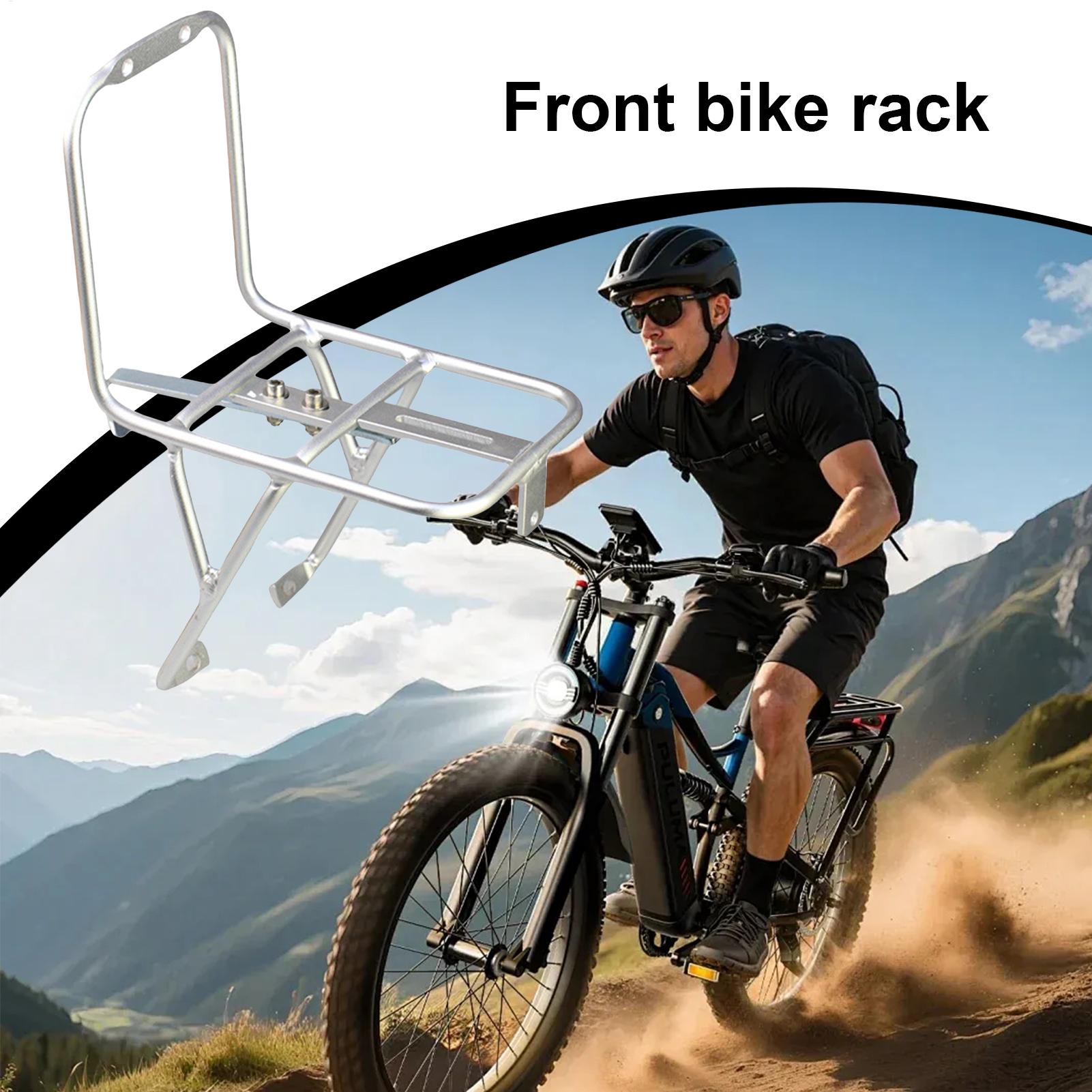 แร็คจักรยานด้านหน้า อลูมิเนียม - Commuter Cycling บทวิจารณ์และราคา