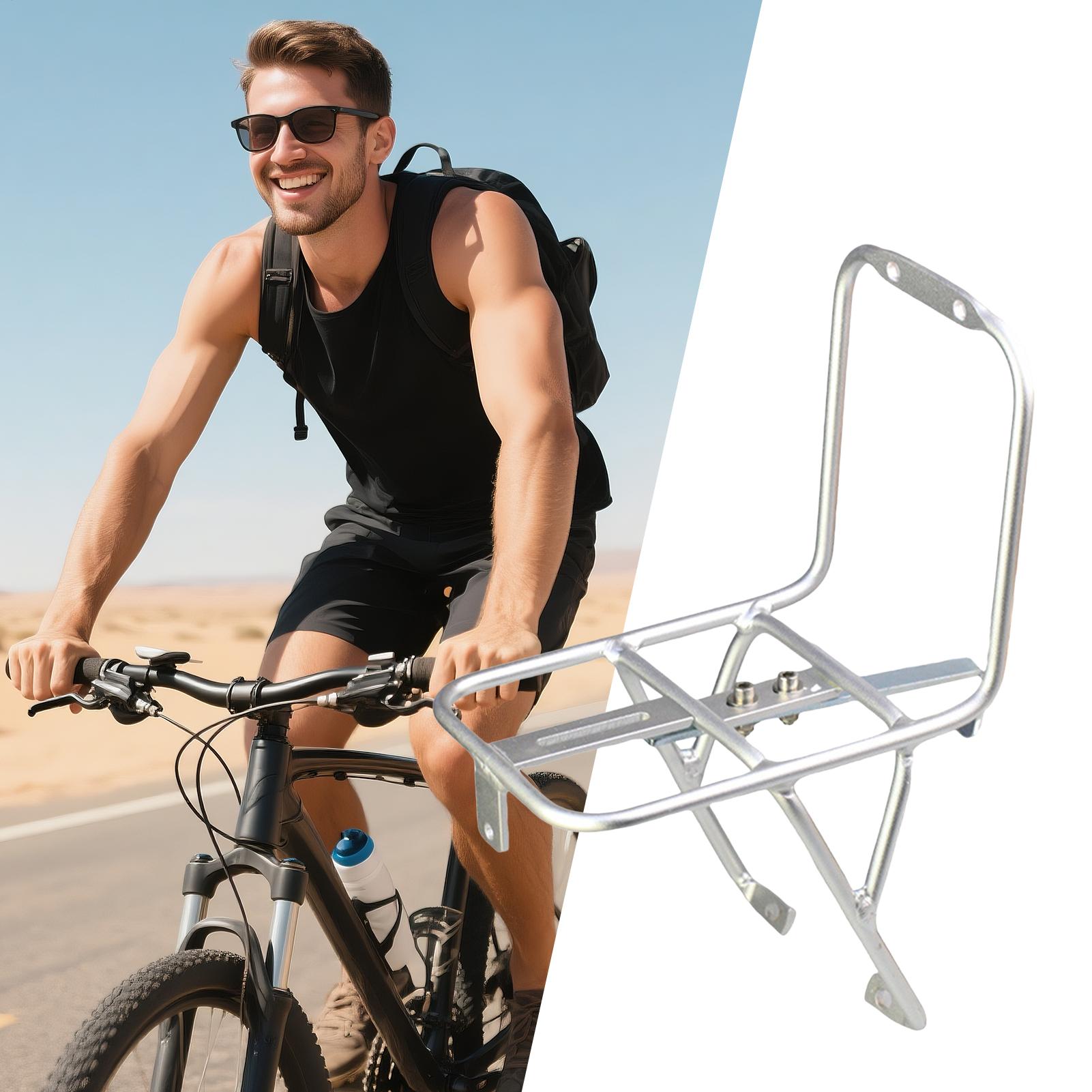 แร็คจักรยานด้านหน้า อลูมิเนียม - Commuter Cycling บทวิจารณ์และราคา