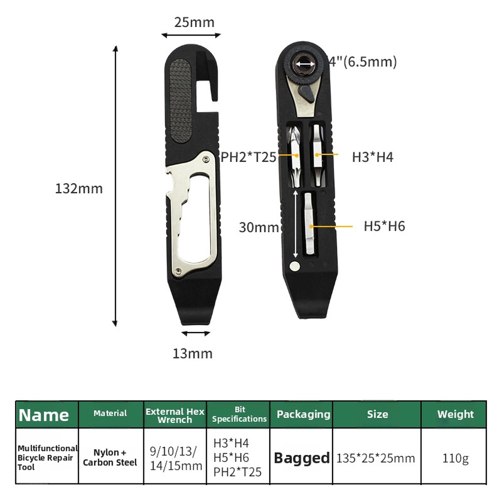 ชุดเครื่องมือซ่อมจักรยานทำจากเ - Commuter Cycling บทวิจารณ์และราคา