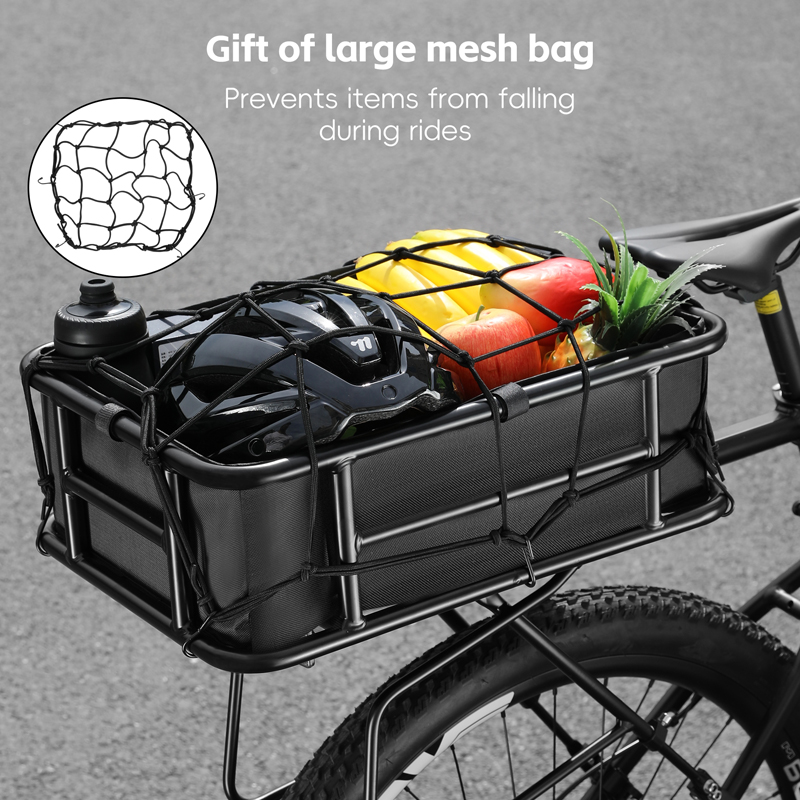 ตะกร้าหลังจักรยานขนาดใหญ่ พร้อ - Commuter Cycling บทวิจารณ์และราคา