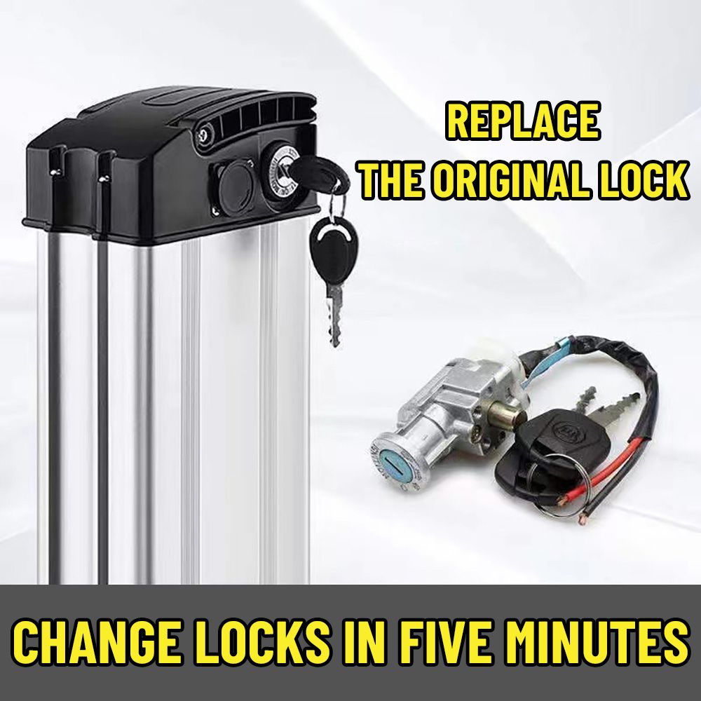 แบตเตอรี่ E-Bike ล็อค2คีย์ไฟฟ้ - Commuter Bike Lock บทวิจารณ์และราคา