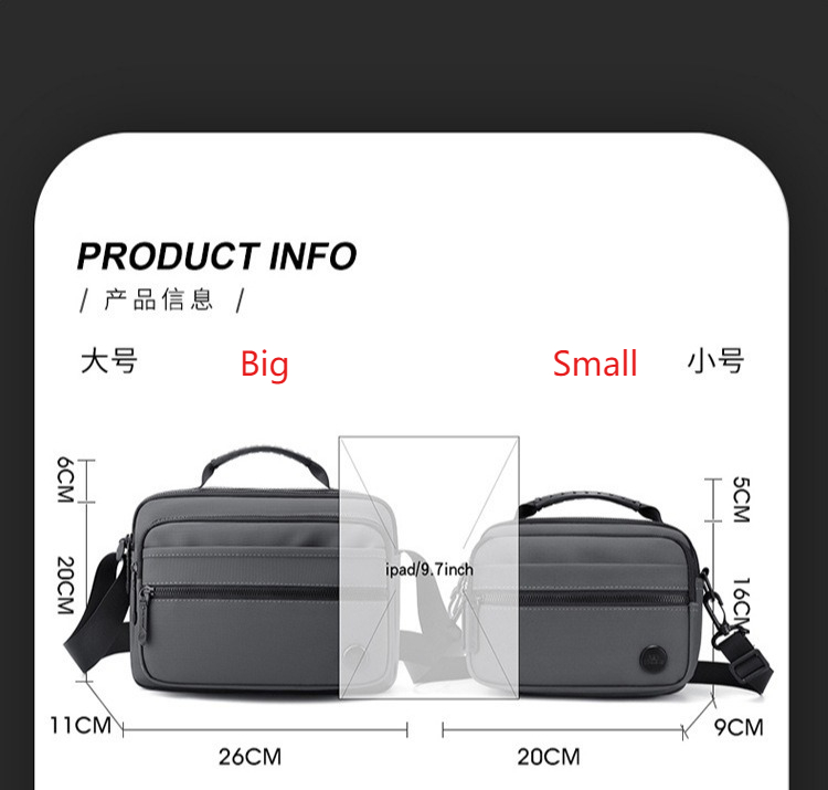 กระเป๋าสะพายข้างไนลอนน้ำหนักเบ - Cycling Commute Essentials บทวิจารณ์และราคา