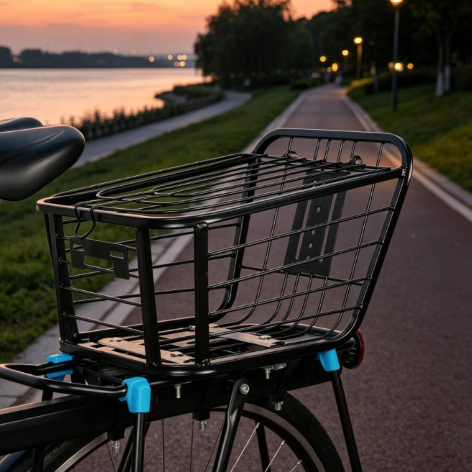 ตะกร้าจักรยานแบบพับได้ ตะกร้าห - Commuter Cycling บทวิจารณ์และราคา