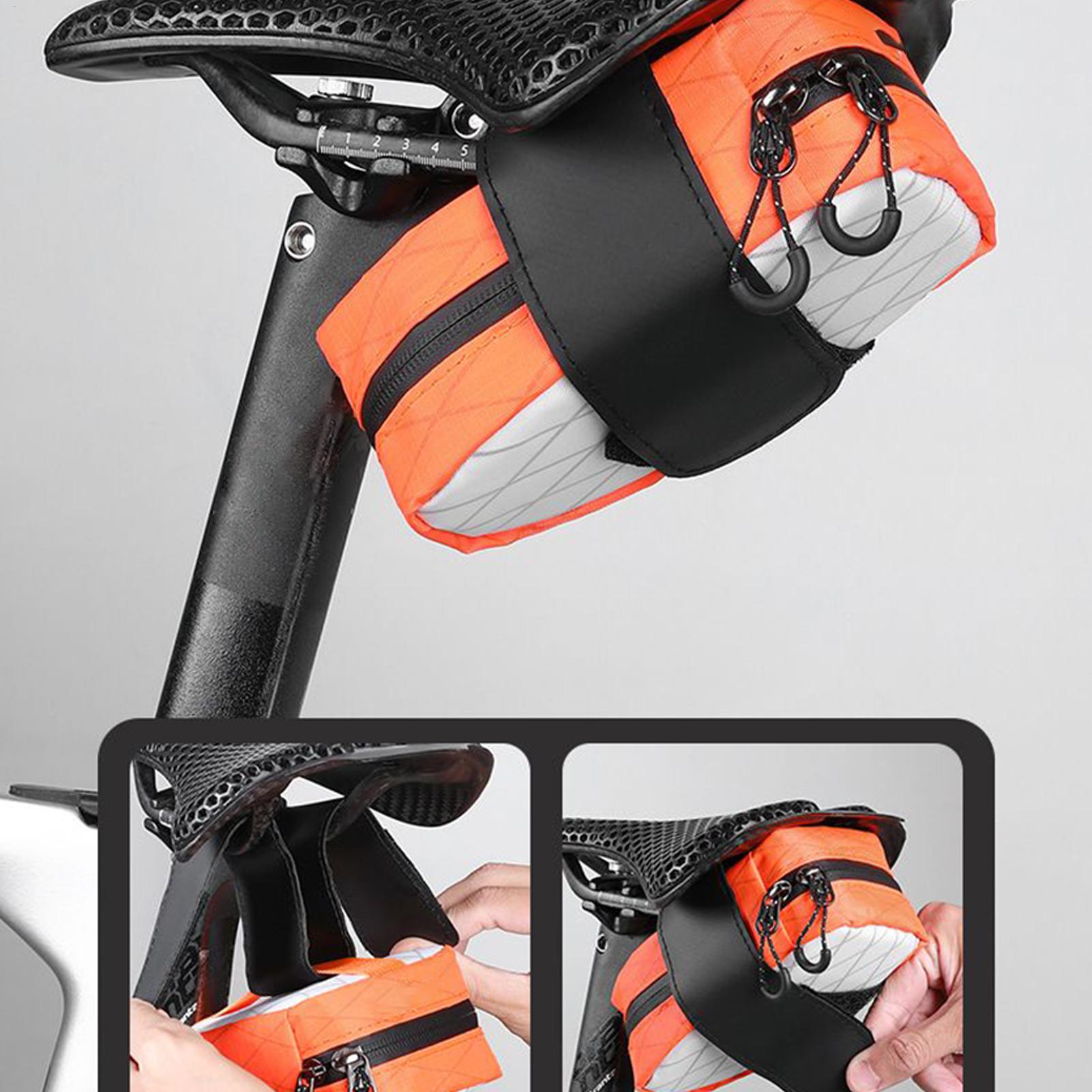 กระเป๋าใต้อานจักรยานกันน้ำ ทนท - Saddle Bag Under Seat บทวิจารณ์และราคา