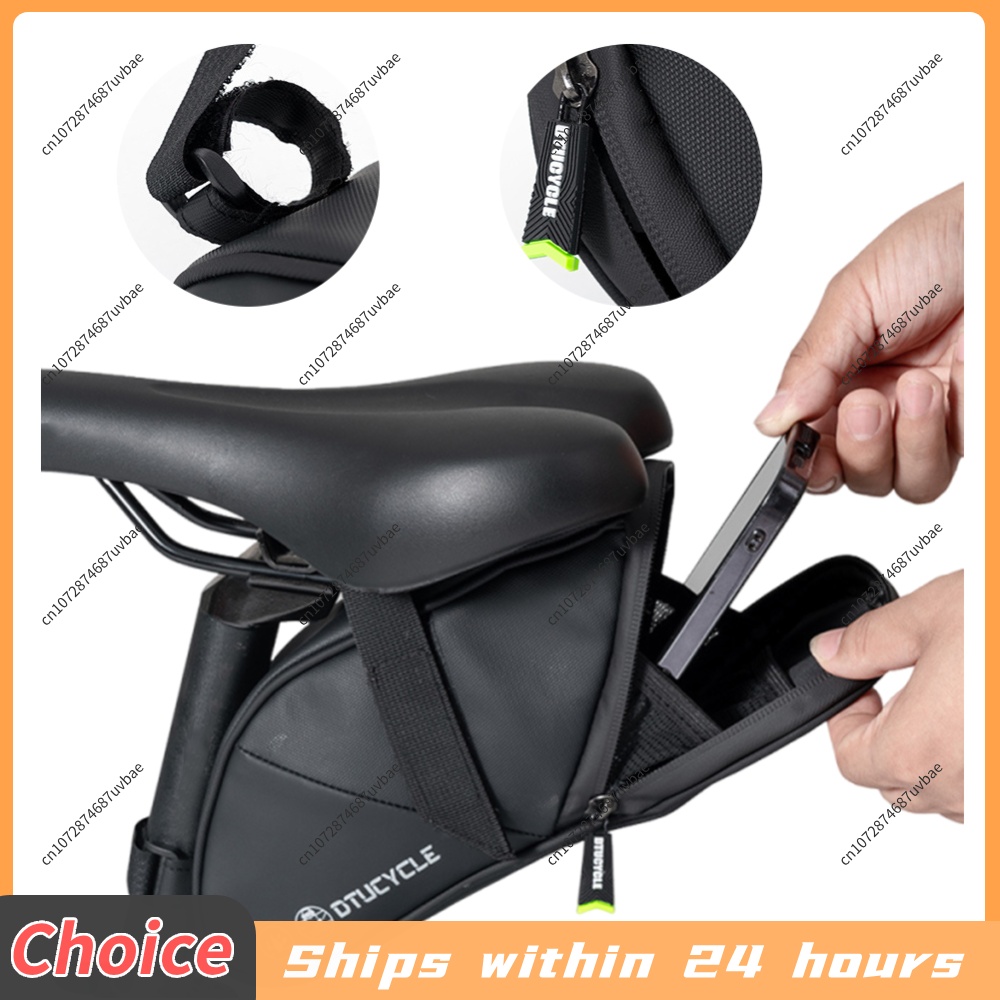 กระเป๋าใต้เบาะจักรยานพร้อมสายร - Saddle Bag Under Seat บทวิจารณ์และราคา