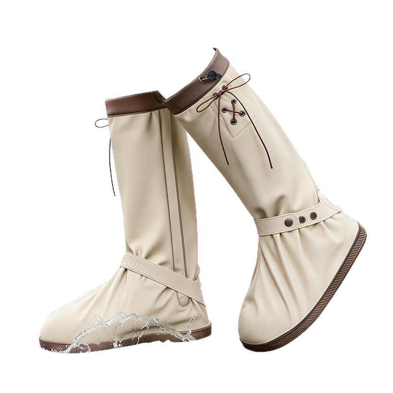 รองเท้ากันฝนทรงสูงแบบยูนิเซ็กส - Cycling Commute Rain บทวิจารณ์และราคา